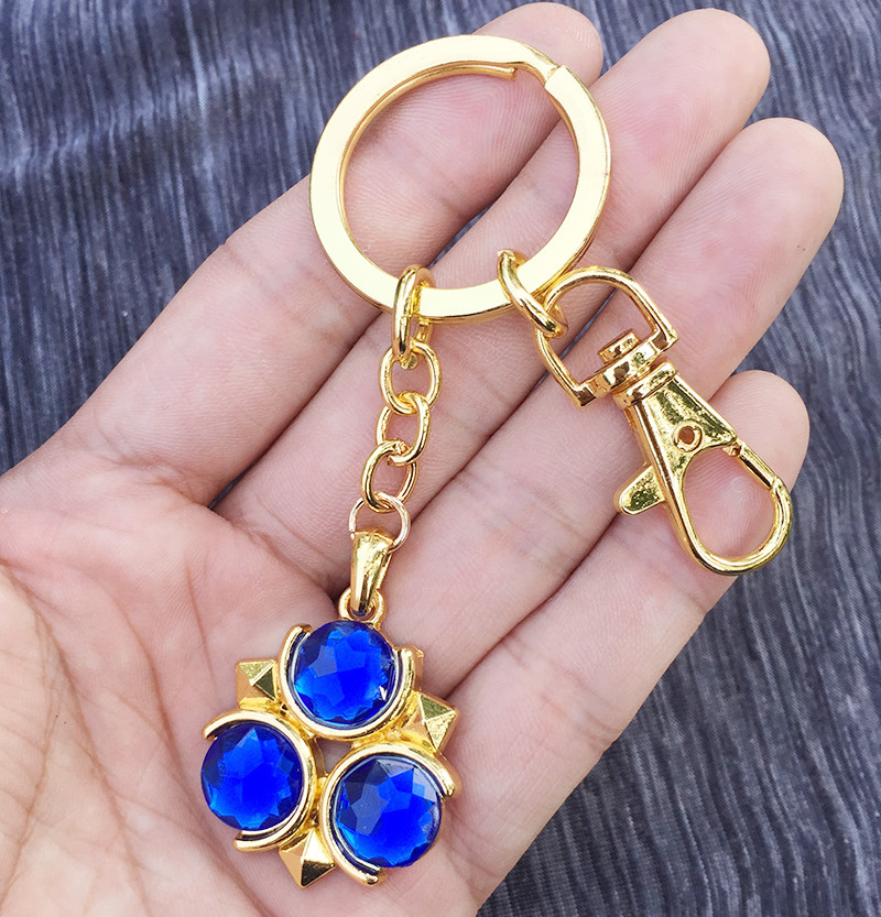 Zelda Kokiri's Emerald Zora's Sapphire Goron's Ruby necklace