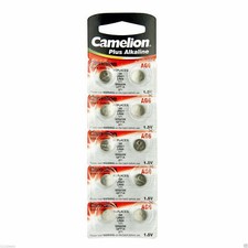 40 Pk Camelion AG6 LR920 371 370 D371 D370 LR920 Alkaline Button Cell Battery