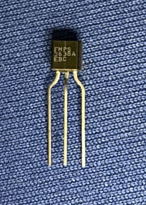 MPS3638A FSC 2N3638A TRANSISTOR TO-92 BLACK PREPPED RARE NOS LAST ONES QTY-1