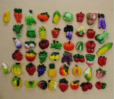 magnetic fruit and vegetables