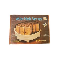 Vintage Northern Mist Hair Setter Hot Rollers. NEW