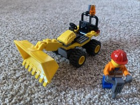 LEGO CITY 7246 Mini-digger 100% Complete, No Instructions, No Box. Near Mint!