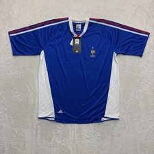 Vintage Adidas France National Jersey Mens Large Soccer World Cup Germany 2006