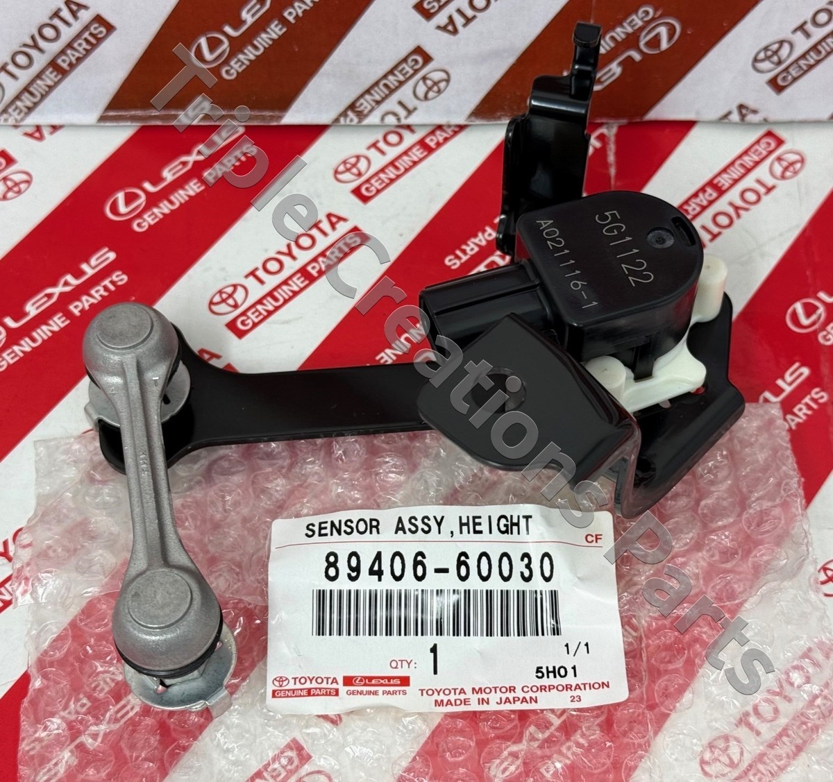 89406-60030 Genuine Toyota Sensor Height Control Front LH