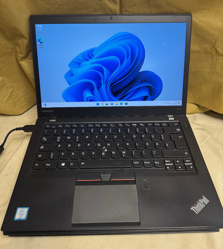 Lenovo ThinkPad T460 ,Notebook Laptop i7-6600U 12 GB RAM 256 SSD , KEINE AKKU