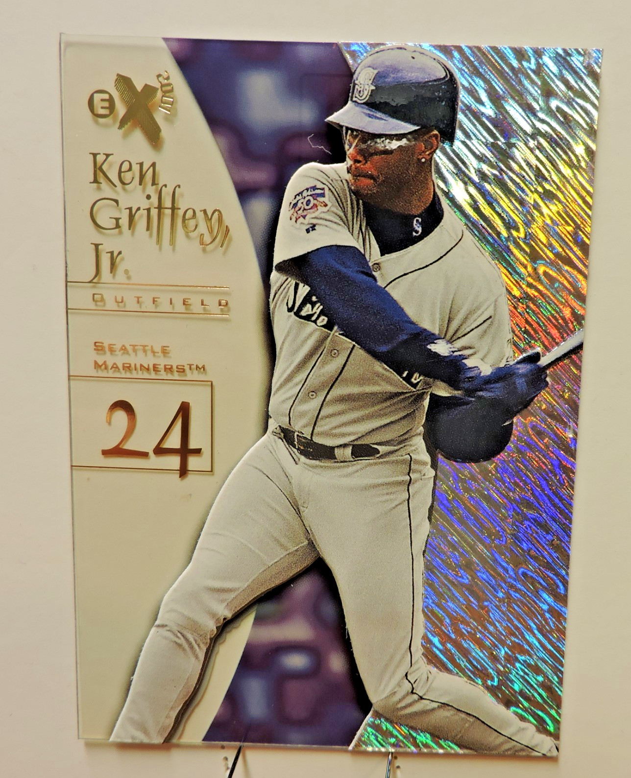 Ken Griffey Jr 1998 Fleer SkyBox E-X2001 #10 Seattle Mariners HOF