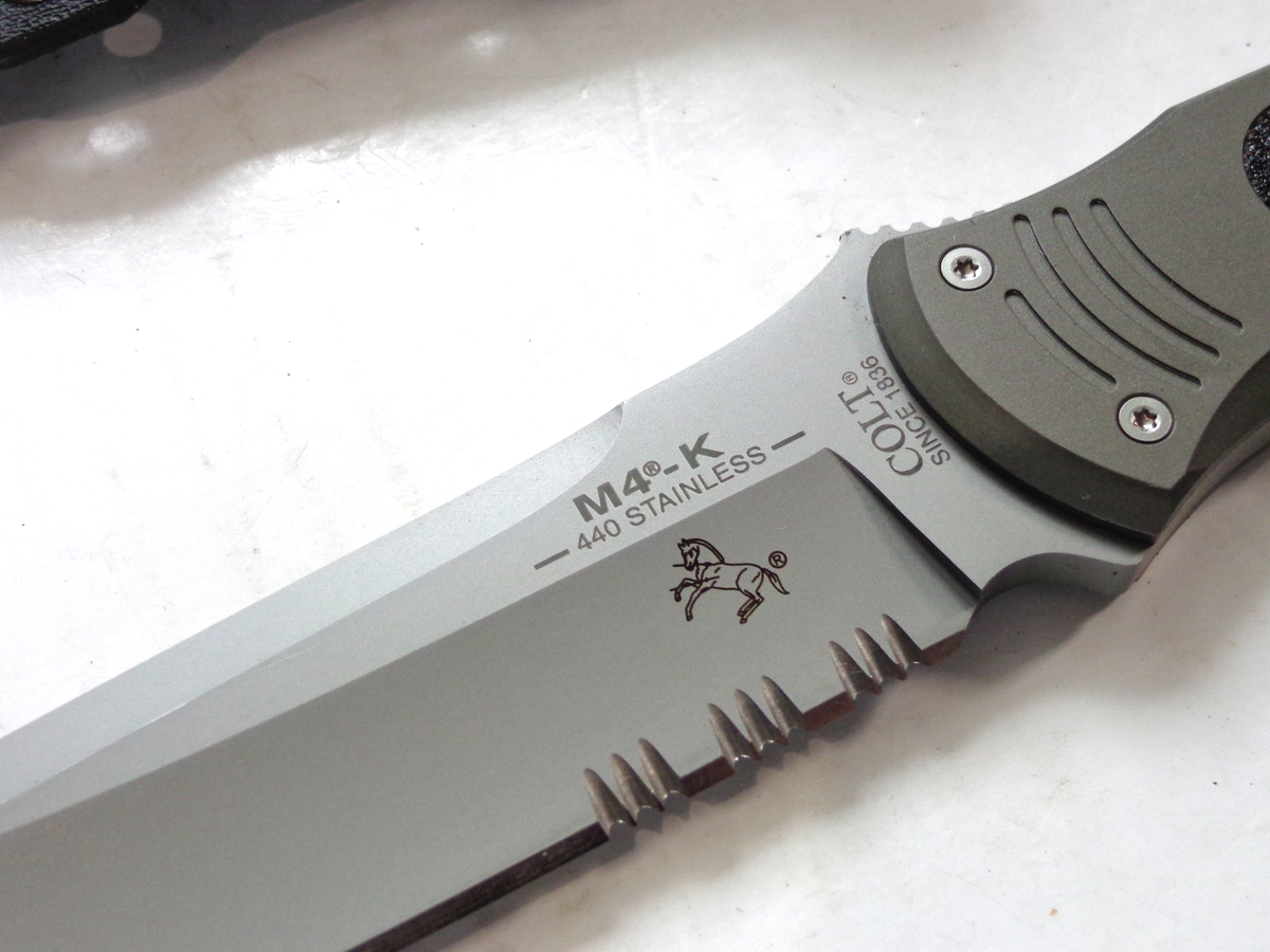 COLT M4-K Cryoedge Fred Carter Knife With Sheath | eBay