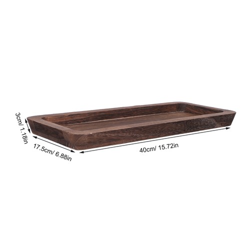 Dekorative Tablett Im Landstil Couchtisch Aus Holz Bauerntablett- - Bild 2 von 12