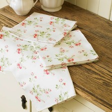 Laura's Beau Charlotte Rose Vintage Style Floral 4 Pack Of Cotton Napkins UK Mad
