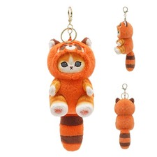 Cute Cosplay Cat plush Keychains Kawaii For Handbag, Purse, Backpack,Gift Re...