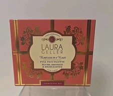 LAURA GELLER Flawless in a Flash Full Face Palette Blush Bronzer Highlighter New