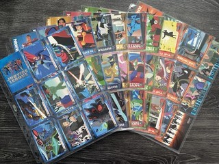 INKWORKS JUSTICE LEAGUE PREMIUM TRADING CARDS COMPLETE 81 SET