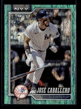 Jose Caballero 2026 Topps Series 1 Baseball Aqua Holo Foil #88 [klsB59
