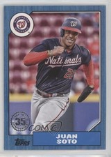 2022 Topps Series 2 1987 Topps Baseball Blue Juan Soto #87TB-10 e4j