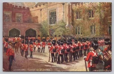 1904 Changing Guard at St. James Postcard by Tuck's Military Series Art Payne