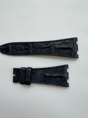 Audemars Piguet Alligator Watch Strap Blue Authentic 28mm