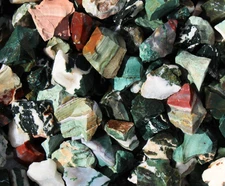 Indian Turquoise - Rough Rocks for Tumbling - Bulk Wholesale Options