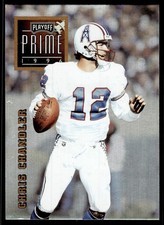 1996 Playoff Prime Chris Chandler Houston Oilers #57 12877