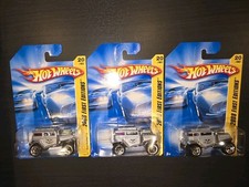 Lot Of 3 Hot Wheels 2008 First Editions #20 Bad Mudder 2 Silver Chrome Fenders