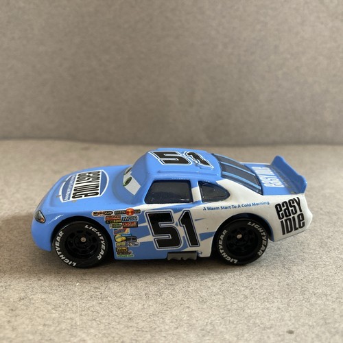 VOITURE DISNEY PIXAR CARS EASY IDLE MATTEL METAL RARE - Imagen 5 de 7