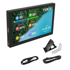 Black 5" USB Computer Secondary Screen CPU GPU RAM HDD PC Data Monitor Display