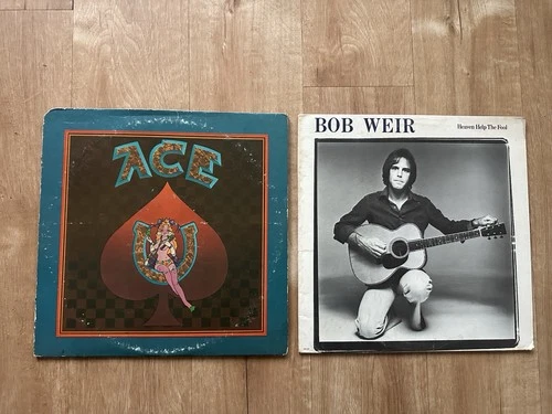BOB WEIR (GRATEFUL DEAD) LP Bundle Lot ACE & HEAVEN HELP THE FOOL Classic Rock