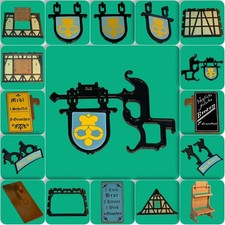 PLAYMOBIL® Bäckerei Fachwerk Haus 3441 Teile zum auswählen #P22