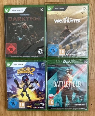 XBox Series X 4x Action Spiele Sammlung NEU + OVP 7% Rabatt beim Kauf von 2