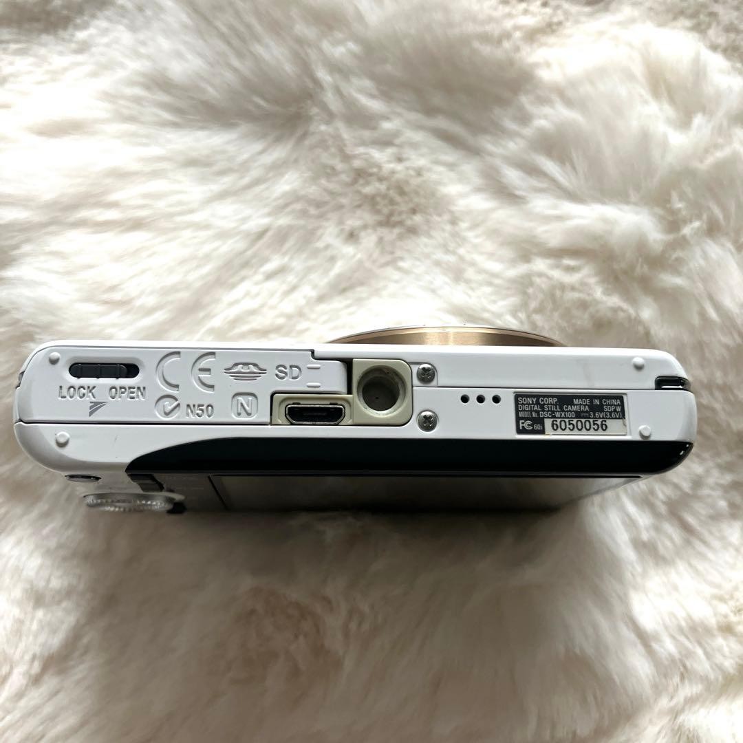 SONY Cyber-shot DSC-WX100 18.2MP Compact Digital Camera Optical