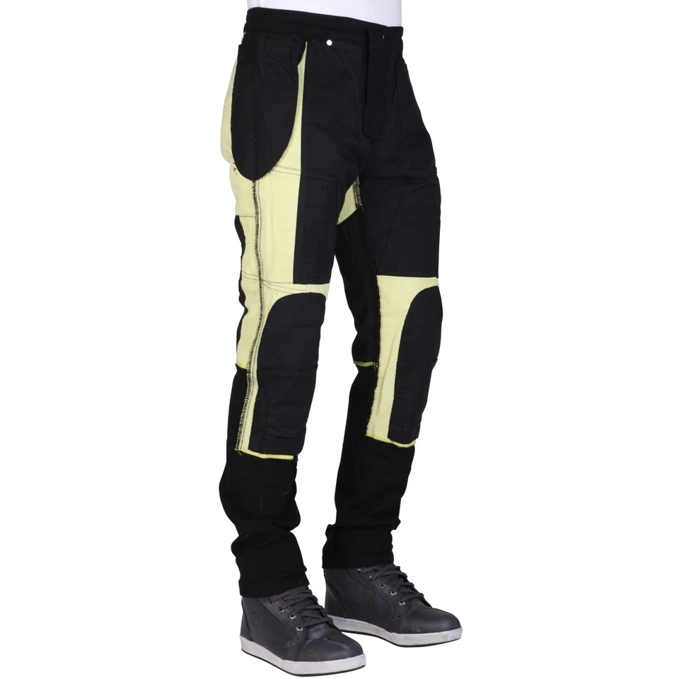 Modeka Brandon Cargo schwarz Motorrad-Jeans urbane Motorradhose Slim Fit Herren - Bild 3 von 4