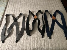 Duluth Trading Co Adjustable Suspenders. New. No tags. Lot of 3