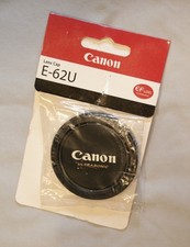 CANON EOS ULTRASONIC FRONT LENS CAP E-62U REPLACEMENT NEW 62mm OEM