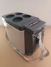 Power To Go Travel Mini Fridge And Warner With Cup Holders