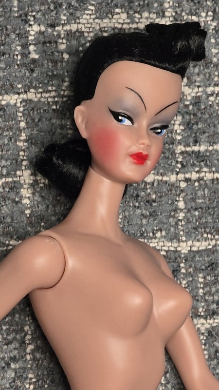 OOAK Custom Fifi Labelle Doll Bild Lilli Willy Wilderbras Mod Retro 1/6 Art Doll