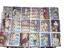 1993 OLIVIA SERIES 2 COMIC IMAGES COMPLETE BASE PRISM 72 CARD SET DE BERARDINIS