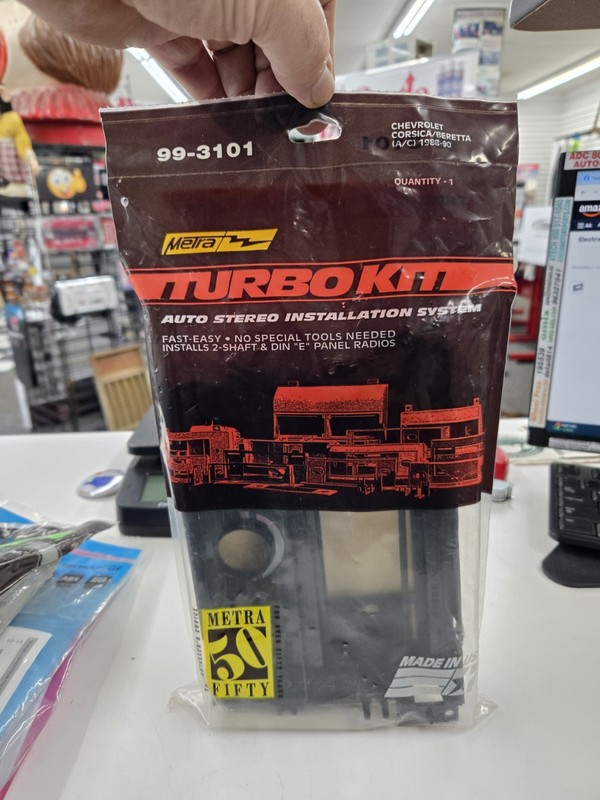 Metra 99-3101 Turbo Kit Auto Stereo Installation System. New Old Stock 