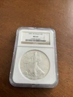 2007 $1 American Silver Eagle NGC MS69 Brown Label
