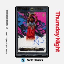 2021 TOPPS INCEPTION OVERTIME ELITE #IA-AS2 ALEXANDRE SARR AUTO MAGENTA /99