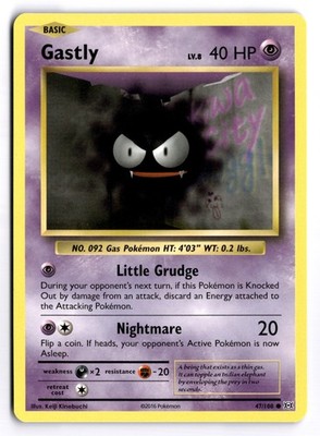 Gastly - EVO #47/108 XY - Evolutions Common Regular LP