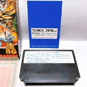 FC Technos Japan Double Dragon DOUBLE DRAGON Good Condition [Famicom Software