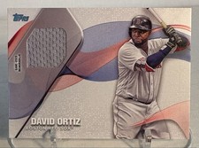 2017 Topps - Major League Material Series 2 David Ortiz #MLM-DO (MEM)