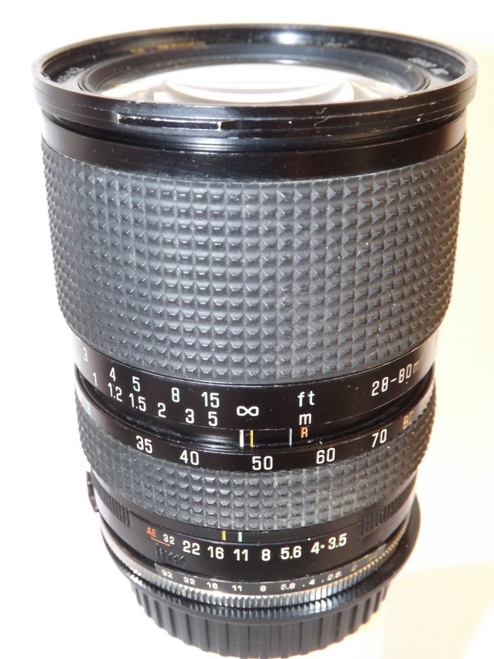 tamron adaptall 2 SP 28-80mm 3.5-4.2 lens with mint condition pk mount ...