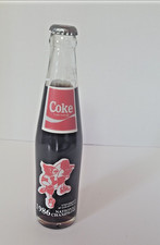 Vintage 10 oz coca cola Louisville cardinals 1986 championship bottle