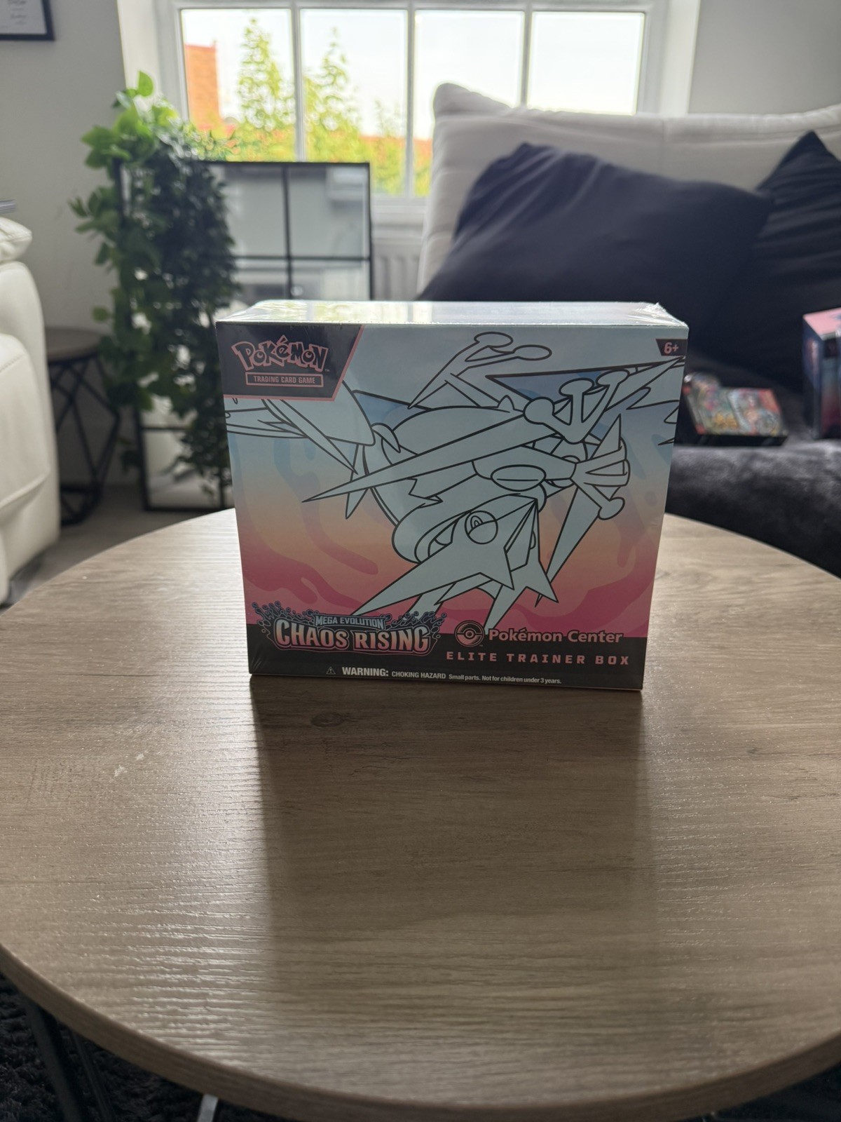 Chaos Rising  Pokemon Center (Factory Sealed With Tiny Rip)