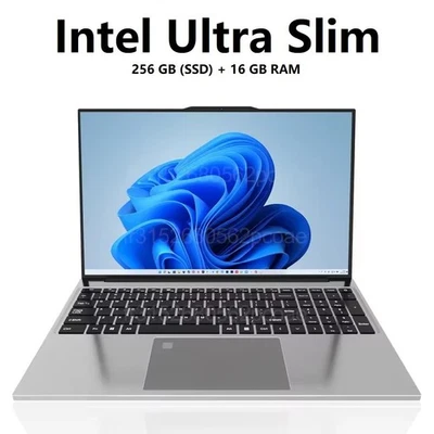INTEL ULTRA SLIM Notebook Laptop Intel Core i7 - 16GB RAM - SSD (Windows 11 Pro)