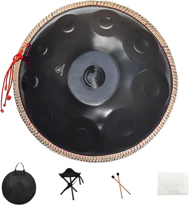 Handpan 432HZ10 Sounds 22 Inches D Minor Handpan DrumPremium Steel Hand Pan Inst