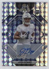 2023 Panini Mosaic Rookies Mosaic Prizm Auto Josh Downs #339 Auto 11qd