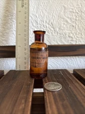 Vintage Bottle - Eugenol Oil - Merck 1 Oz. - Full Bottle