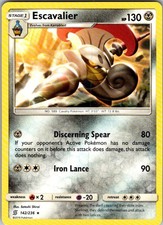 Pokemon SM - Unified Minds Escavalier 142/236 NM