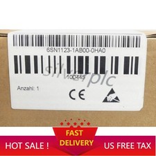 New Siemens 6SN1123-1AB00-0HA0 6SN1 123-1AB00-0HA0 1 Year Warranty Fast Shipping
